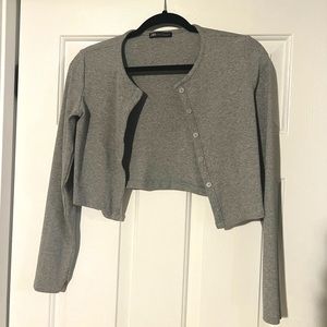 Zara cropped sweater